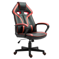 Silla Gamer Extreme Game PVC Base Nylon - Rojo
