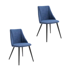 Pack 2 Sillas de Comedor Milan Azul