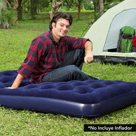 Colchoneta Inflable 22x73x191 cm Azul