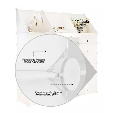 Closet Zapatero Modular Grande