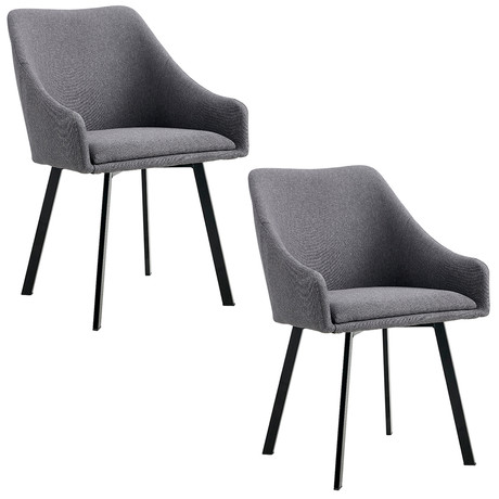 Pack 2 Sillas de Comedor Pereira Gris