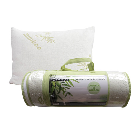 Almohada Bambú 50x66 cm Blanco