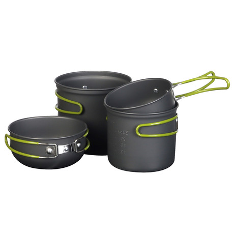 Set de Cocina 4 Piezas Gris