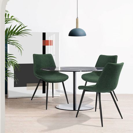 Pack 2 Sillas de Comedor Praga Verde