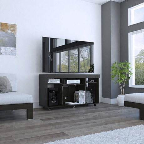 Rack Tv Vermon Café Oscuro