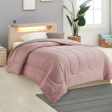 Plumón Liso Florencia 1.5 Pl Rosa