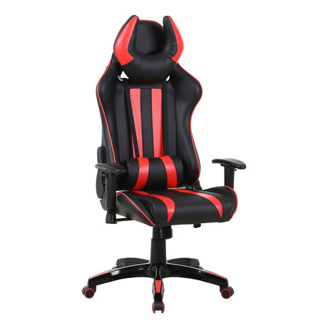 Silla Gamer Racing Reclinable Rojo