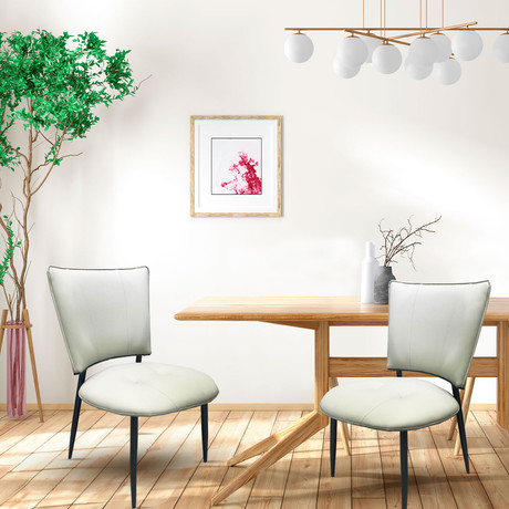 Pack 2 Silla Comedor Luminae Blanco