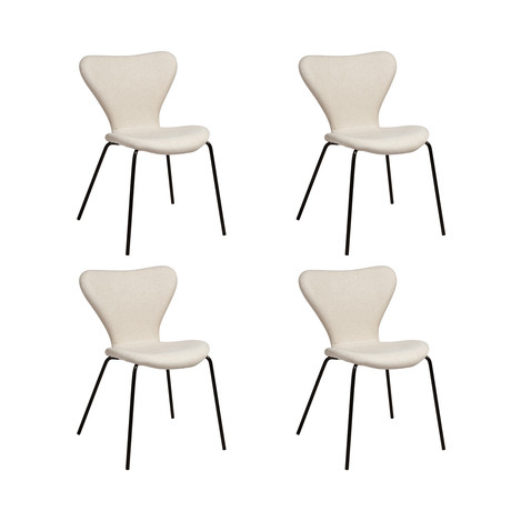 Pack 4 Sillas Comedor Sicodelia Beige