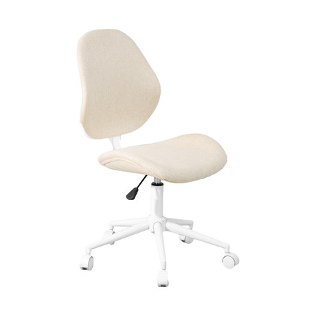 Silla de Escritorio con Altura Ajustable Beige