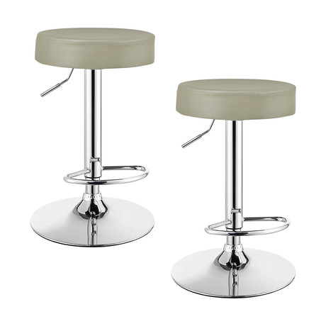 Pack 2 Pisos Bar Taburete NY Beige