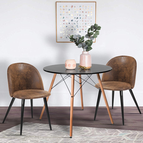 Comedor 2P Eames 80X74 + Sillas Nirvana