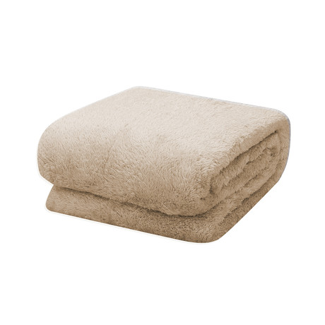 Manta Sherpa 140x220 cm Beige