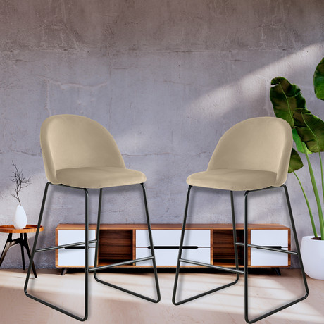 Pack 2 Pisos de Bar Natal Beige