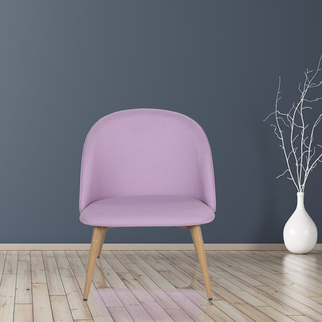 Sitial Estilo Retro Burat Lila