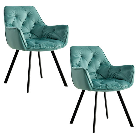 Pack 2 Sillas de Comedor Barranquilla Menta