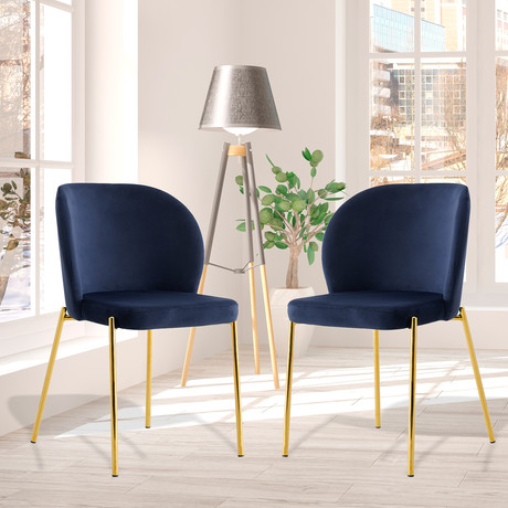 Pack 2 Sillas de Comedor Cartagena Azul