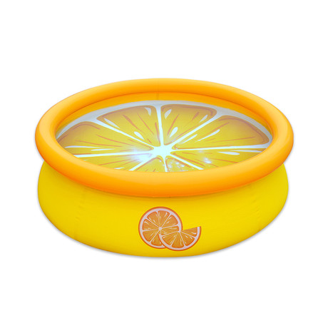Piscina Inflable Infantil Forma de Naranja 457Lts 41cmx150cmx150cm