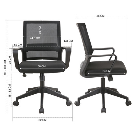 Pack 2 Silla de Escritorio Balance Low Pro