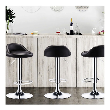 Pack 2 - Pisos de Bar Round - Negro