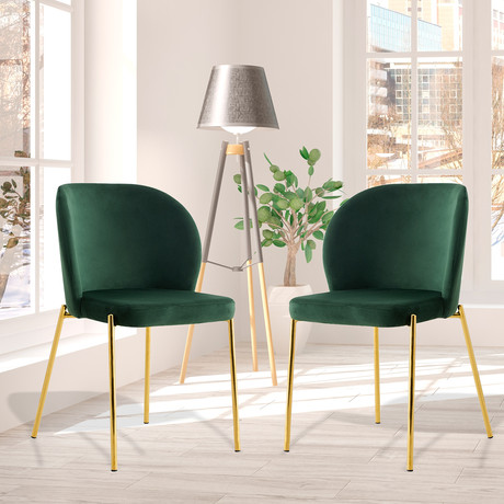 Pack 2 Sillas de Comedor Cartagena Verde
