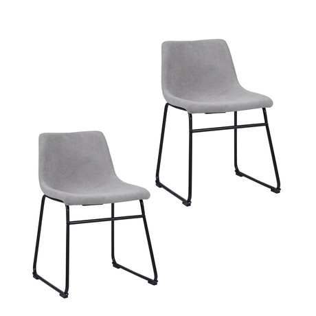 Pack 2 Sillas de Comedor Burgos Gris