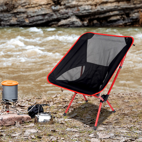 Silla Plegable Camping Negro