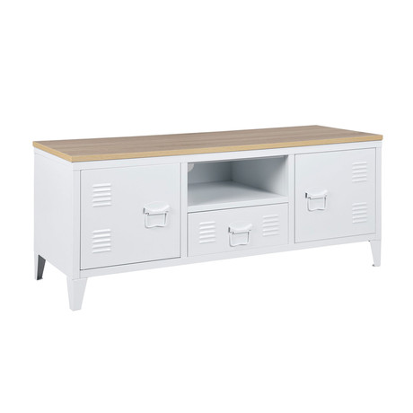 Rack TV Modular Blanco
