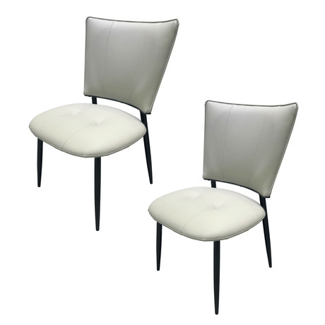 Pack 2 Silla Comedor Luminae Blanco