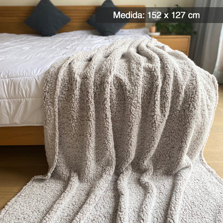 Manta sherpa Beige