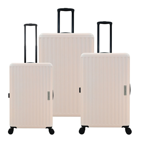 Set de Maletas Rígidas Misuri S-M-L Rosa