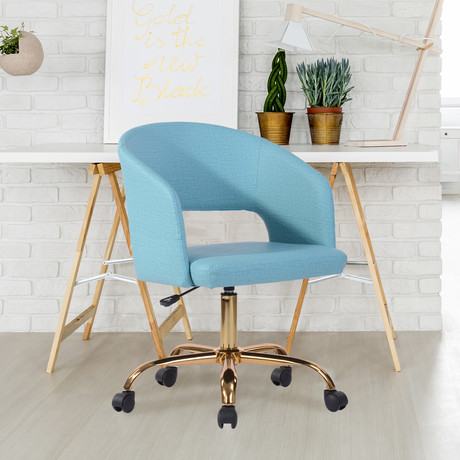 Silla de Escritorio New Cronwell Celeste