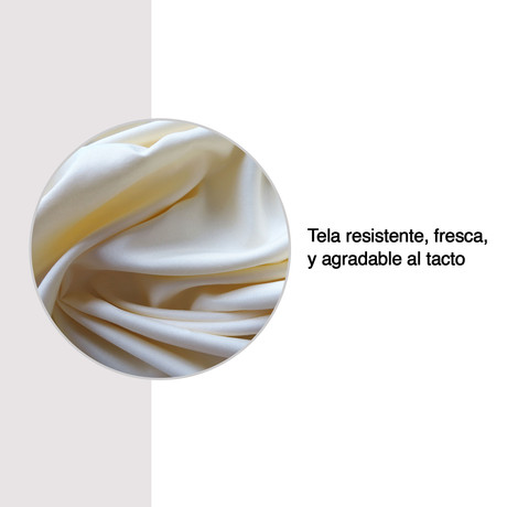 Juego de Sábanas de Microfibra King Size Marfil