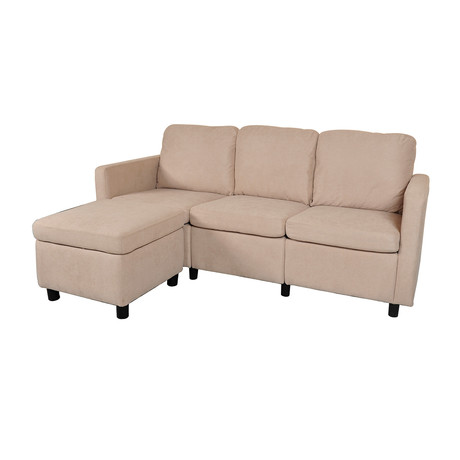 Sofá de Tres Cuerpos Beige