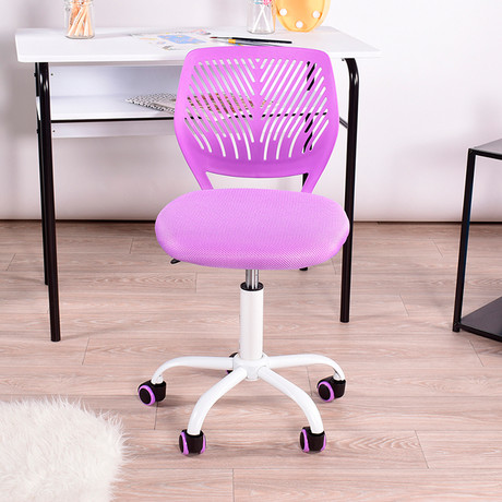 Silla Oficina PP Altura Ajustable Lila