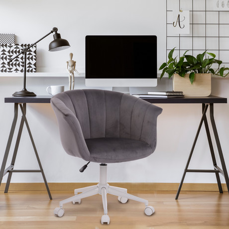 Silla de Escritorio Doble Cara Gris