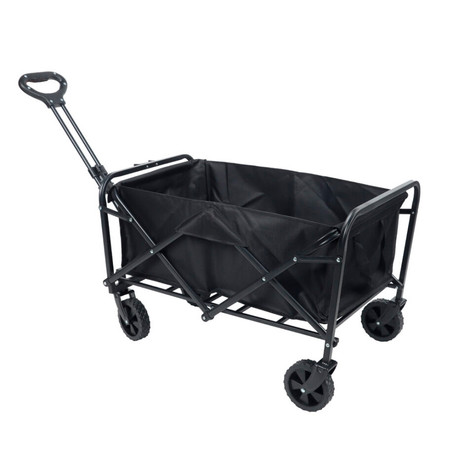 Carro de Camping Plegable Negro