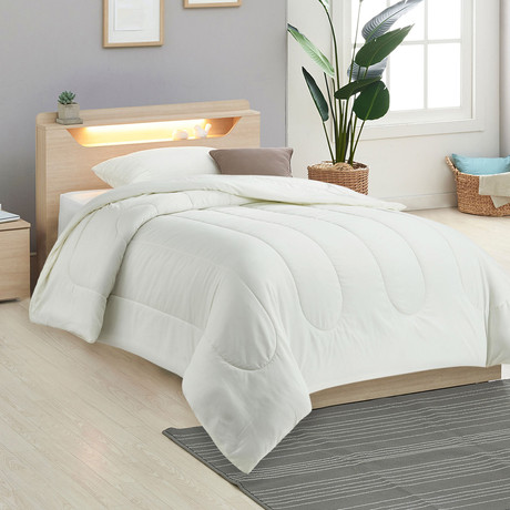Plumón Liso Florencia 1.5 Pl Blanco