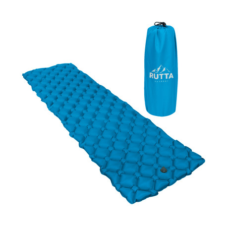 Colchon Inflable  Celeste