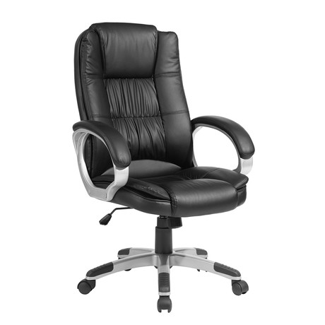 Silla de Oficina de PU Reclinable Altura Ajustable