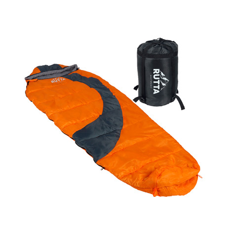Saco De Dormir 350 Gr Naranjo