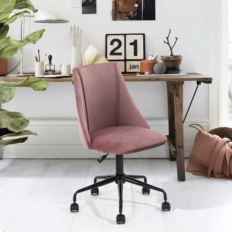 Silla de Oficina Altura Ajustable Palermo Rosa