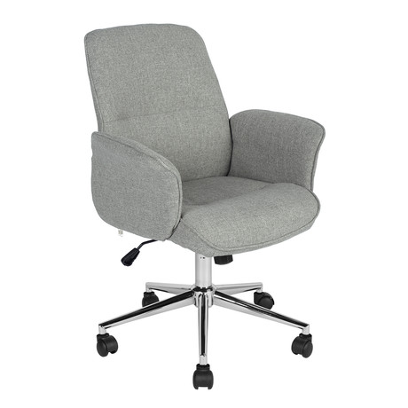 Silla de Escritorio Altura Ajustable Teodora Gris