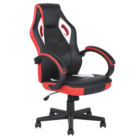 Silla Gamer PU Flow Ergonómica Escritorio - Negro