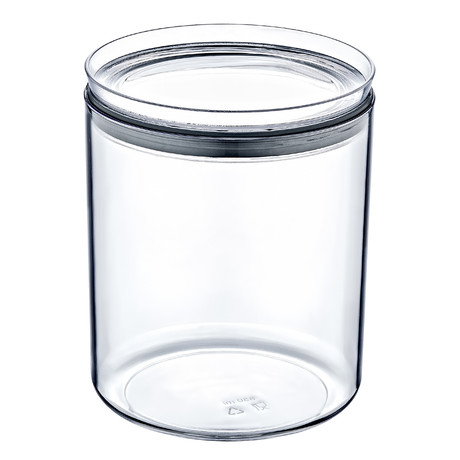 Canister Contenedor Hermético 0,85 Lt Crystal Round