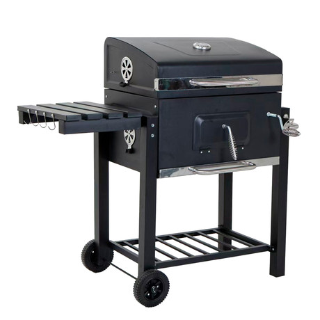 Parrilla a Carbón 108x115x57 cm Pro Bandeja Lateral