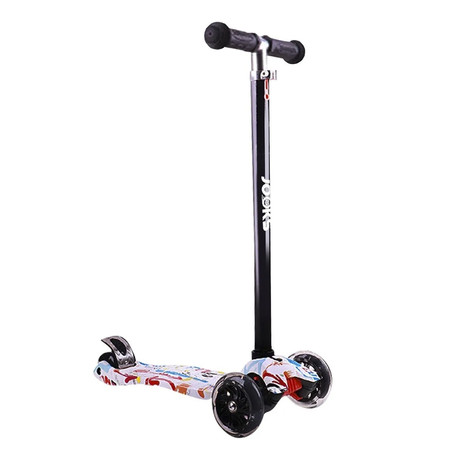 Scooter Monopatín Ajustable Light Wheels Blanco