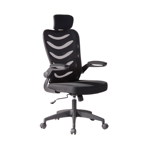 Silla de Oficina Ergonómica Altura Regulable Negro
