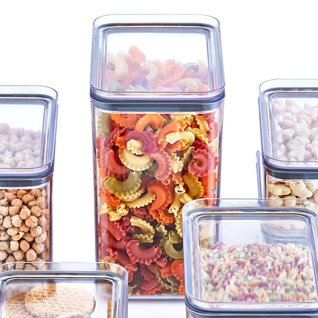 Canister Contenedor Hermético 2,6 Lt Crystal Rectangle