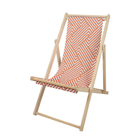 Silla Reposera Plegable Tela Multicolor